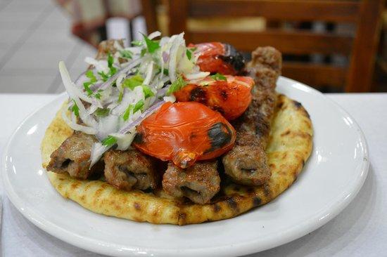 O Thanasis kebab Lunch