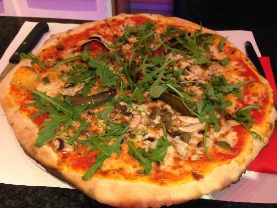 Kapris kebap pizza Café