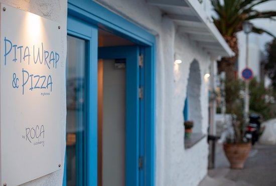 Pita Wrap & Pizza Mykonos by Roca Cookery